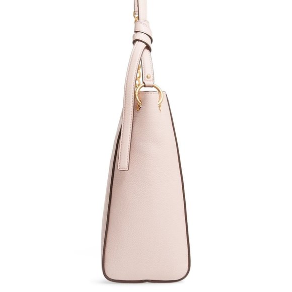 TORY BURCH Everly Leather Hobo - Picture 3 of 10